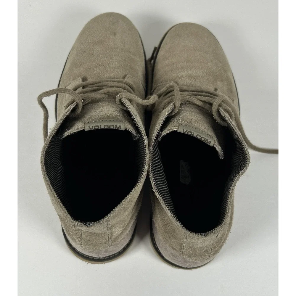 Volcom Suede Chukka Ankle Boots Shoes Mens Size 9 Brown